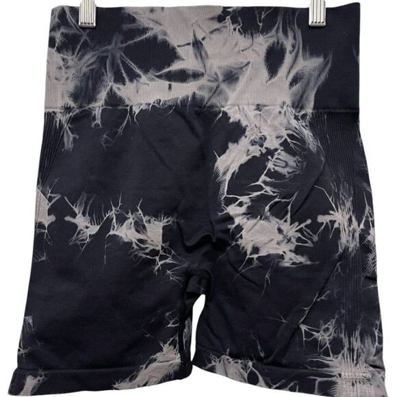 Tie Dye Seamless Scrunch Shorts Medium - Picture 1 of 8